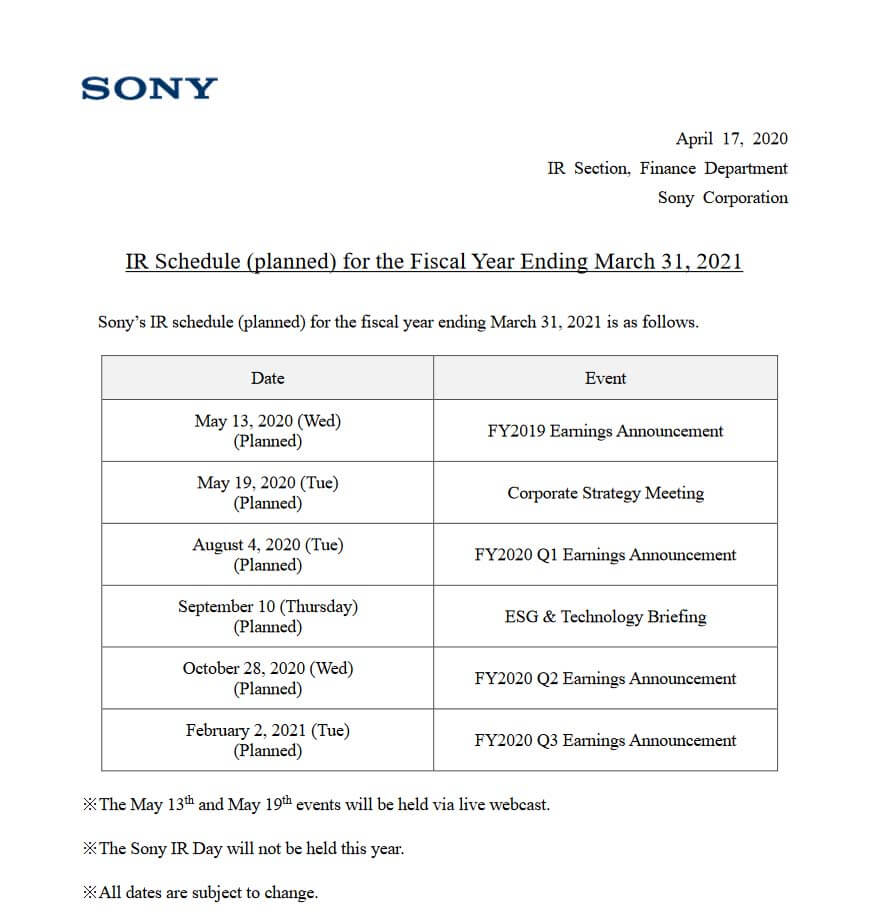 Sony PlayStation 5 News May