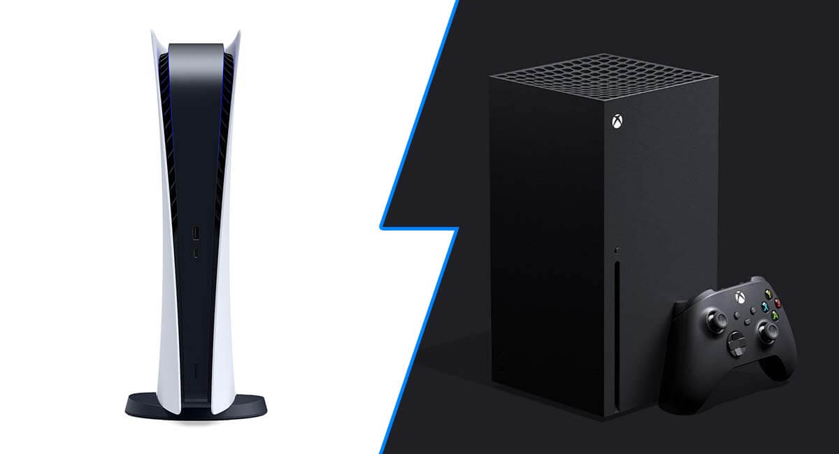 PlayStation 5 Xbox Series X size comparison