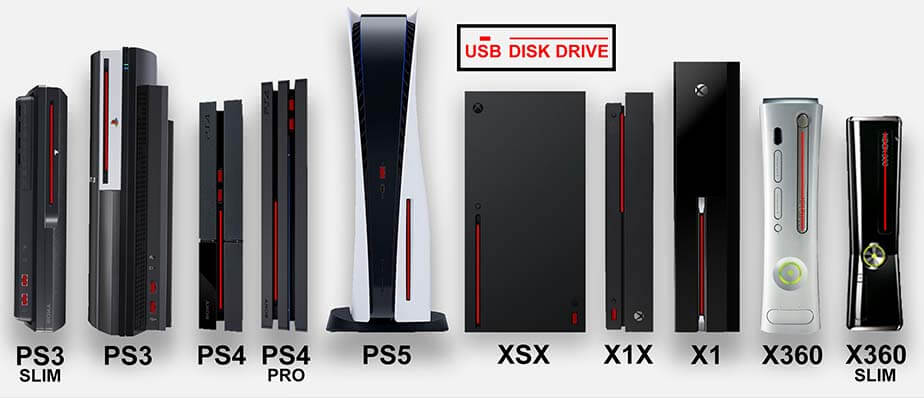 PlayStation 5 Xbox Series X size comparison