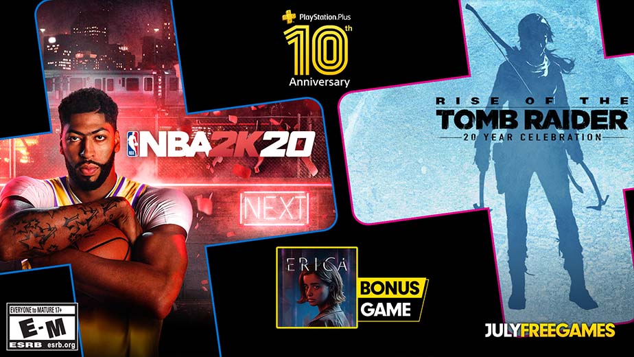 PlayStation Plus Free Games July 2020 PS Plus