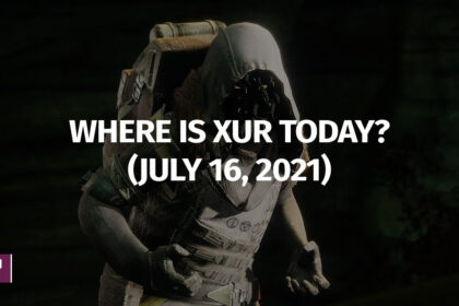 Destiny 2 Where is Xur July 16