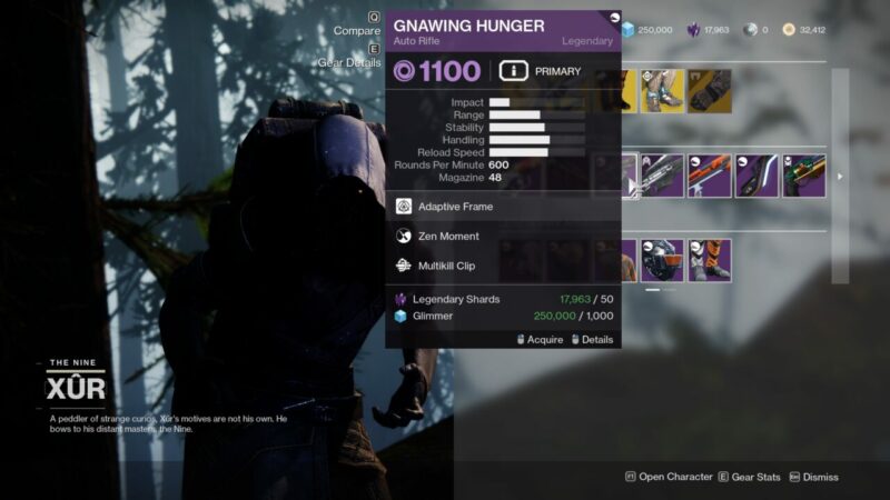 Destiny 2 Where is Xur October 8 2021 Exotic Inventory Weapons Armor Legendary
