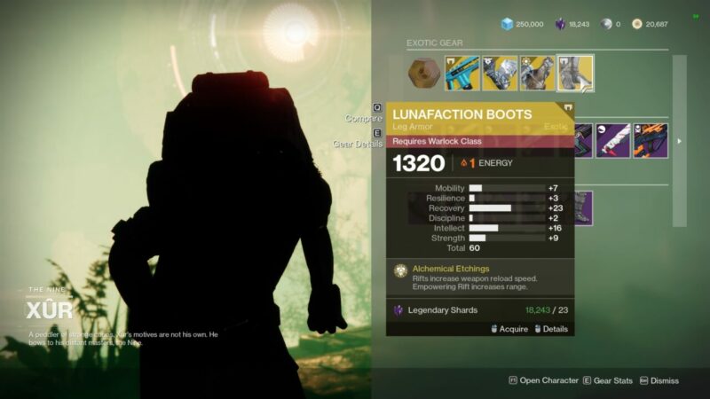 Destiny 2 Where is Xur November 26, 2021 Exotic Inventory Weapons Armor Legendary