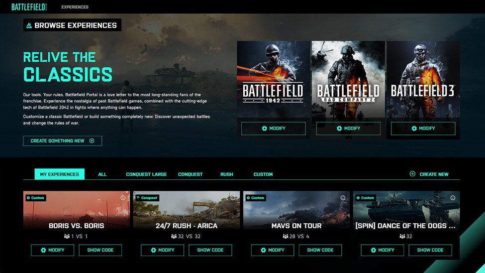 Players Can Access Battlefield Portal Without Owning A Battlefield 2042 Copy