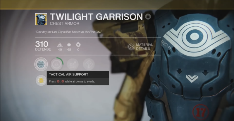 Twilight Garrison Exotic Not Returning In Destiny 2, Bungie Confirms