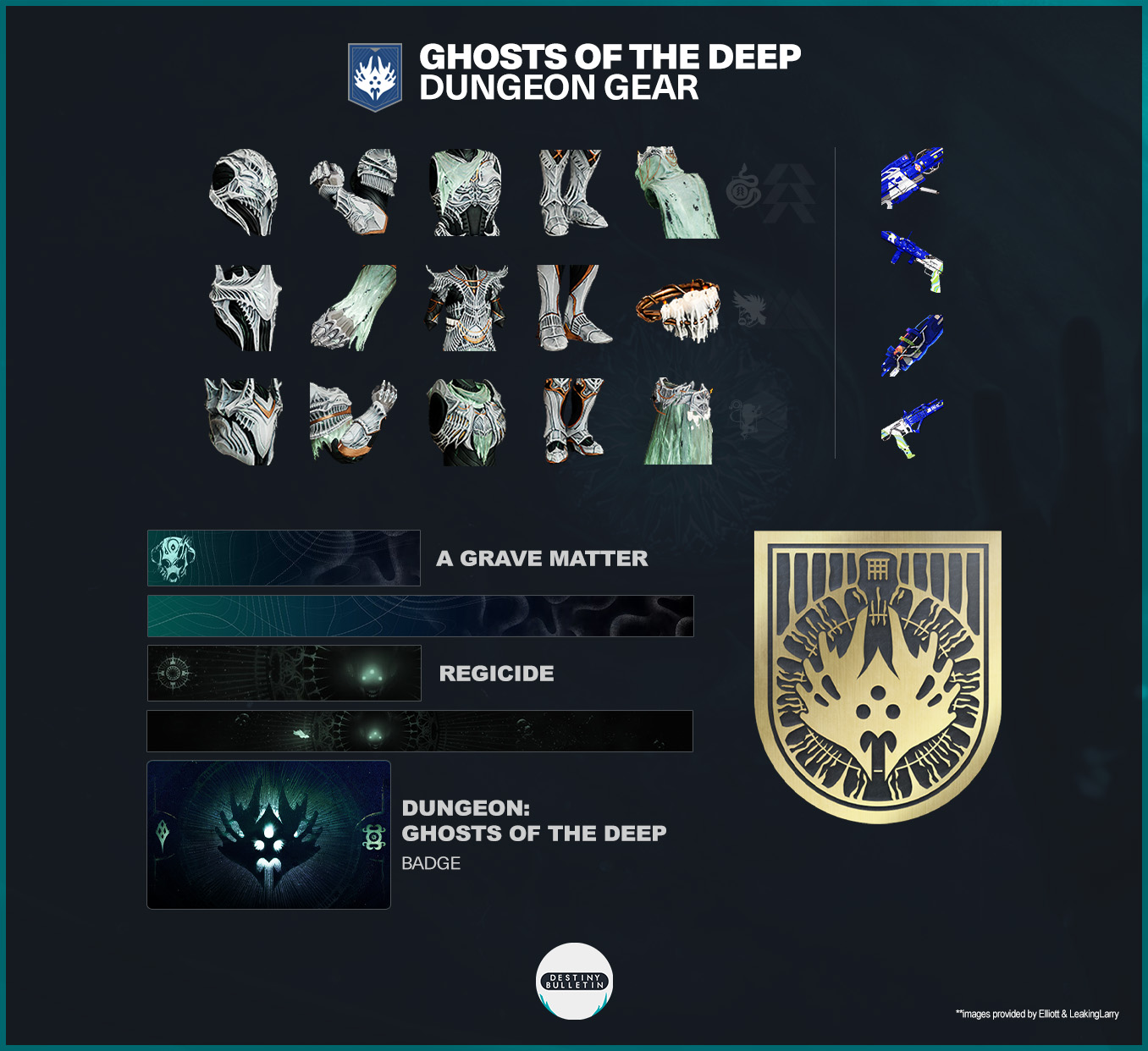 Destiny 2 DataMine mengungkapkan Armor Dungeon musim 21 baru, senjata, dan segel