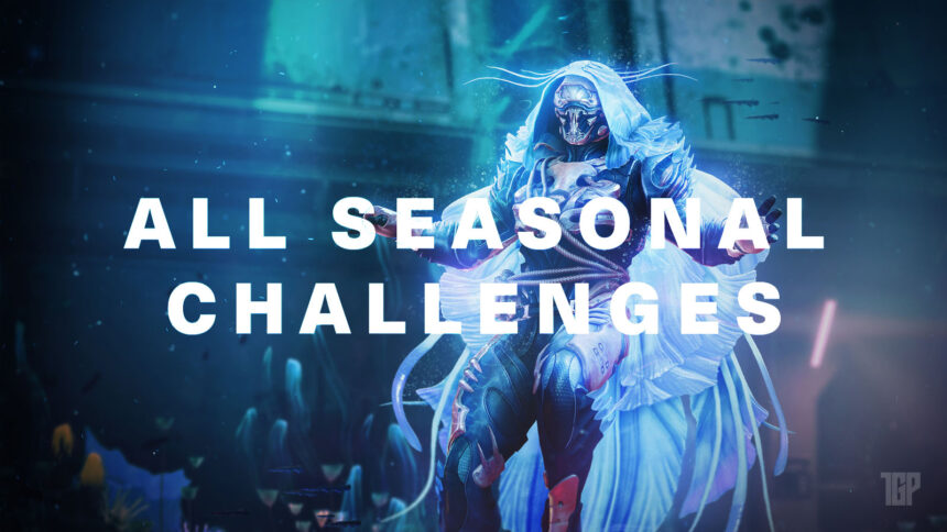 Destiny 2 Season of the Deep: All Seasonal Challenges