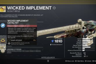 Destiny 2 Wicked Implement Exotic Scout Rifle
