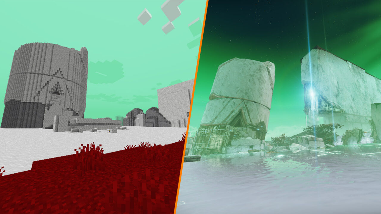 Destiny 2 Minecraft Nessus