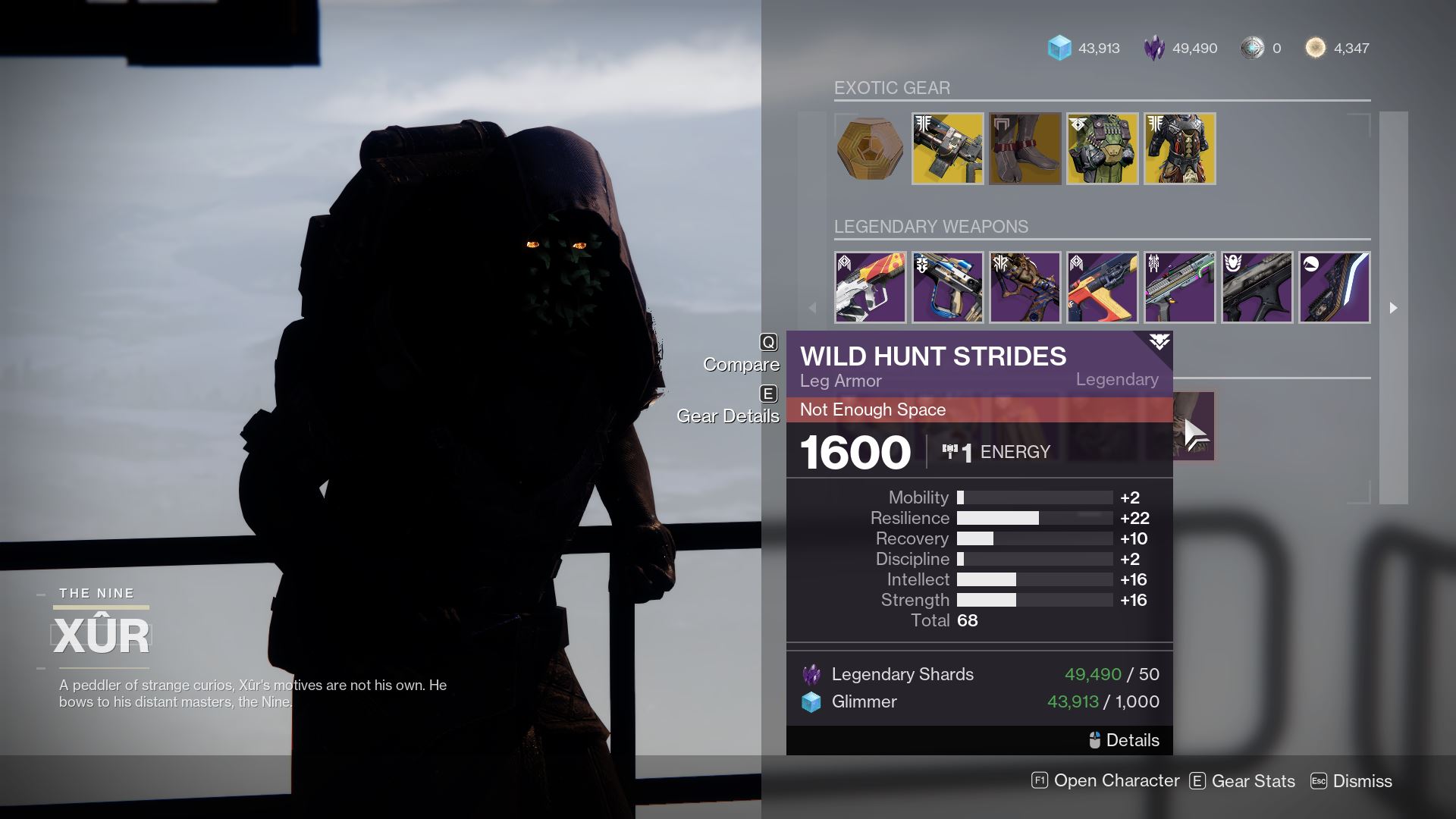 Where Is Xur Today In Destiny 2? Location And Exotic Inventory (September 22 - 26)