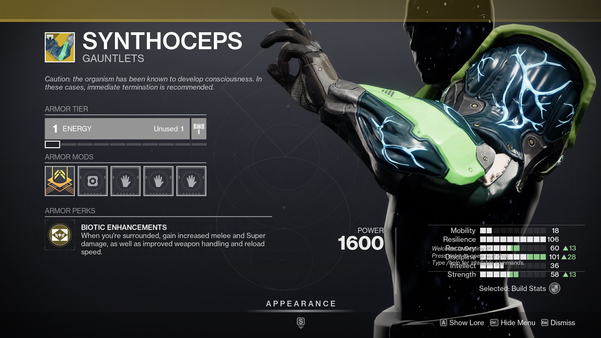 Destiny 2 Synthoceps Destiny 2 Has Seemingly Leaked New Exotic Armor Changes In-Game