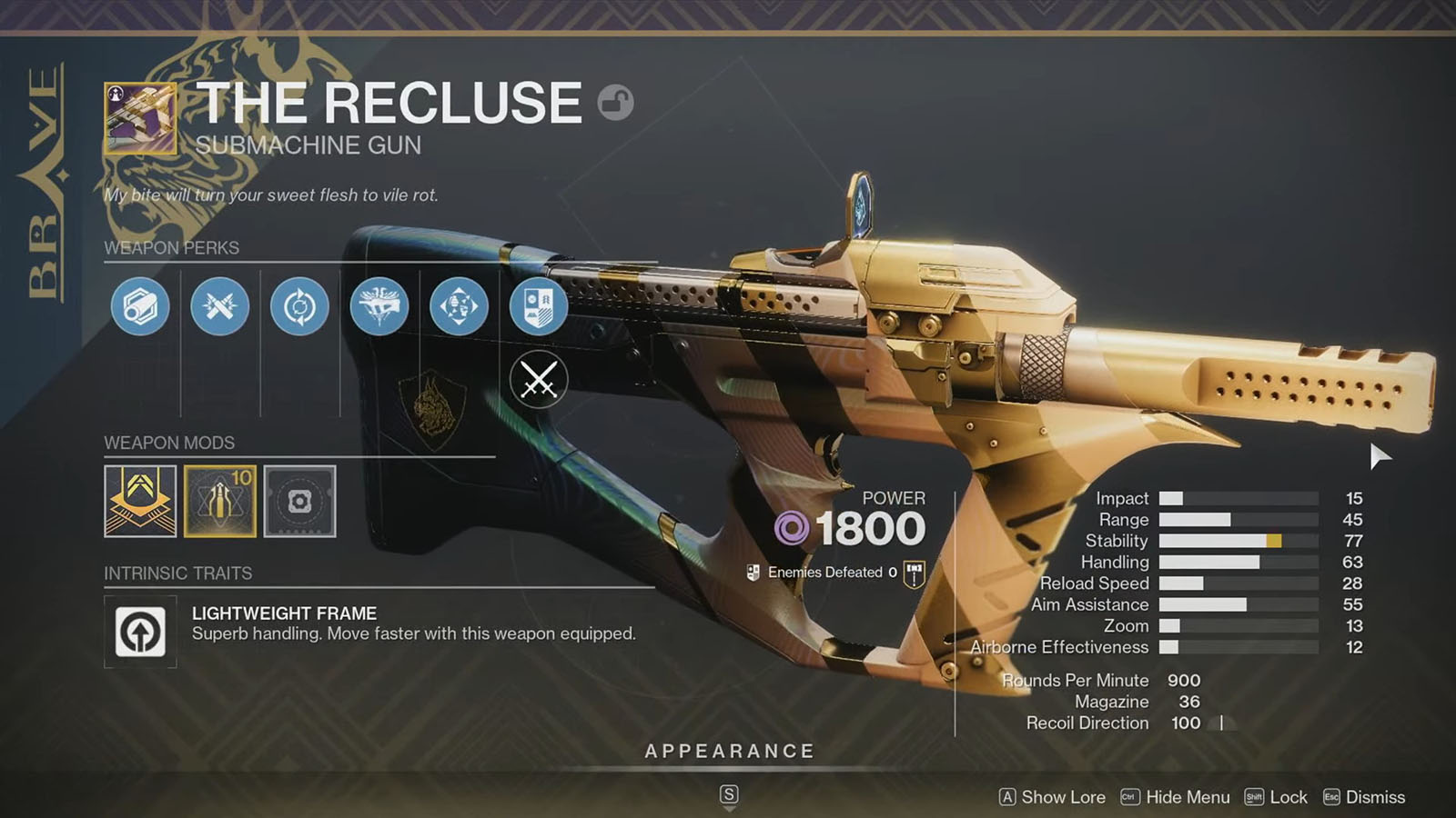 Destiny 2 Into The Light: List of All Confirmed Returning Weapons The Recluse