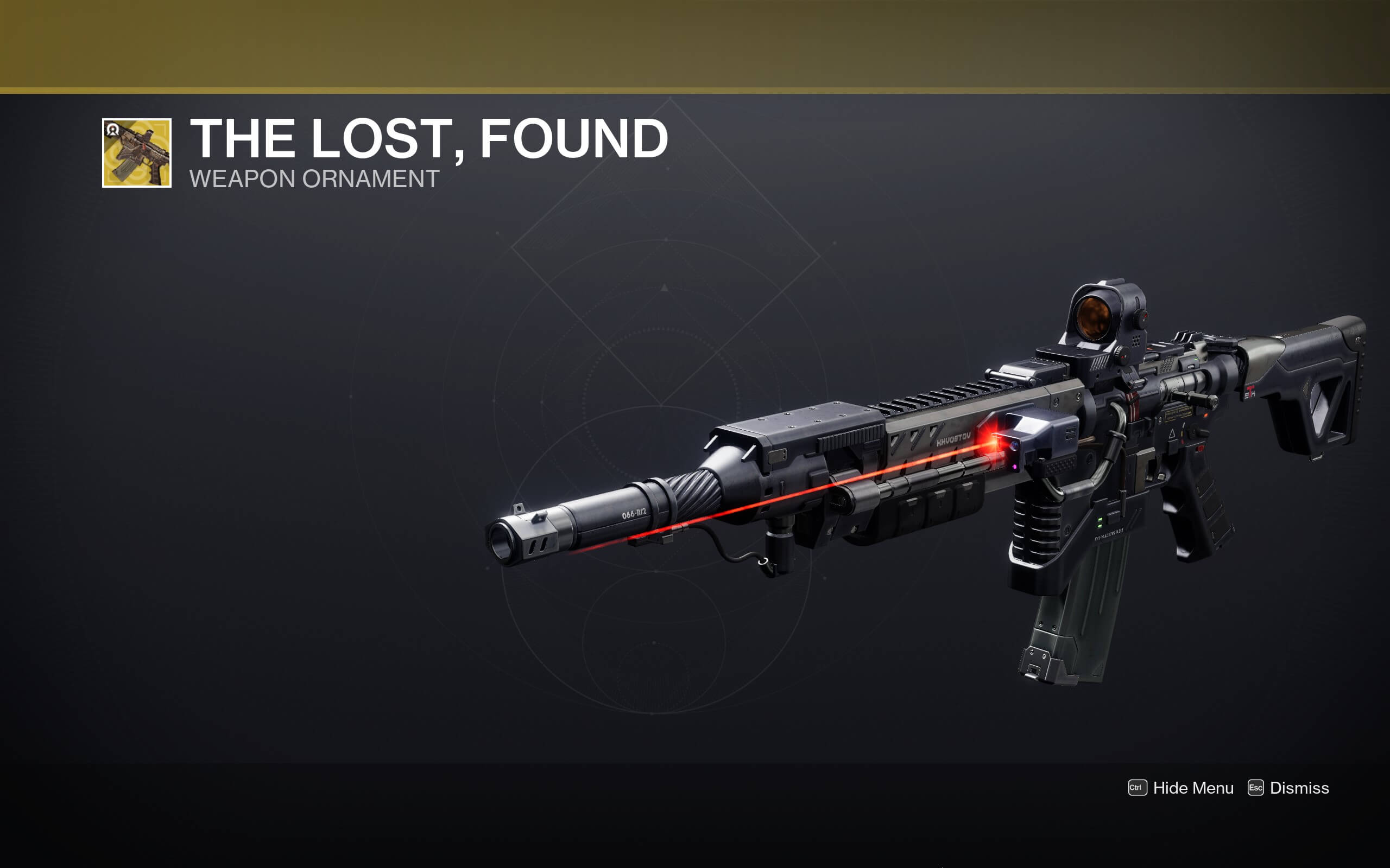 Destiny 2 Kvostov The Lost, Found Ornament
