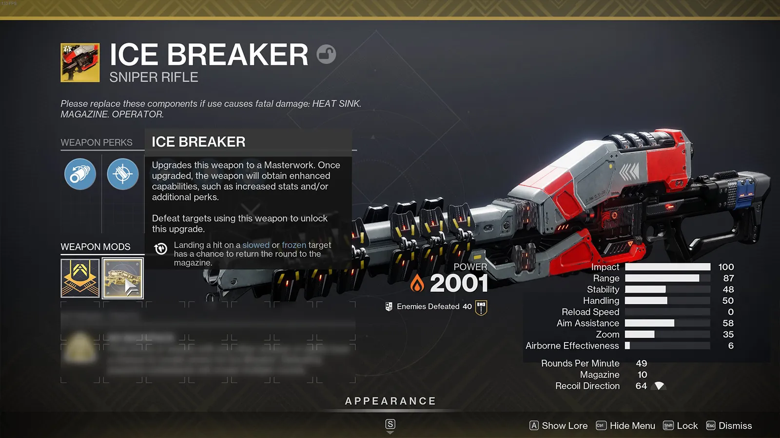 Destiny 2: How To Get Ice Breaker Exotic Catalyst