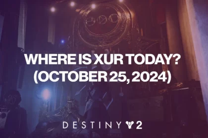 Where Is Xur Today In Destiny 2 (Oct 18 – 22): Location, Exotic Loot, Catalysts, Exotic Class Items