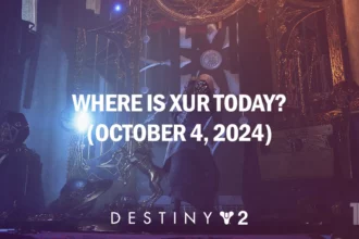 Where Is Xur Today In Destiny 2: Location, Exotic Loot, Catalysts, Exotic Class Items (Oct 4 - 8)