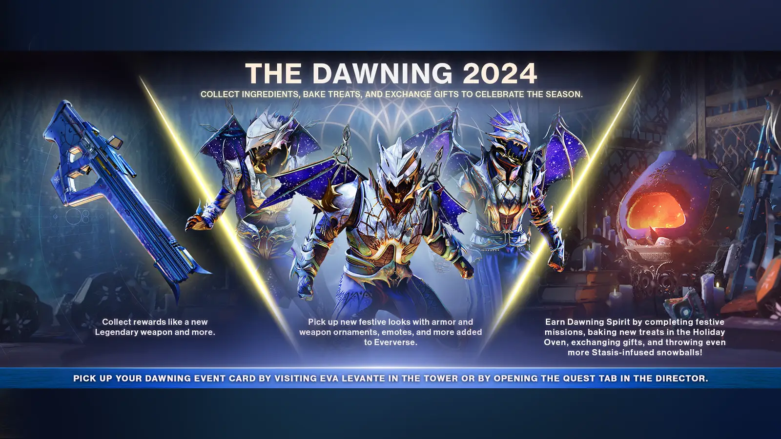 Destiny 2 Leak Reveals New Look At Dawning 2024 Armor, And Event Card Cosmetics