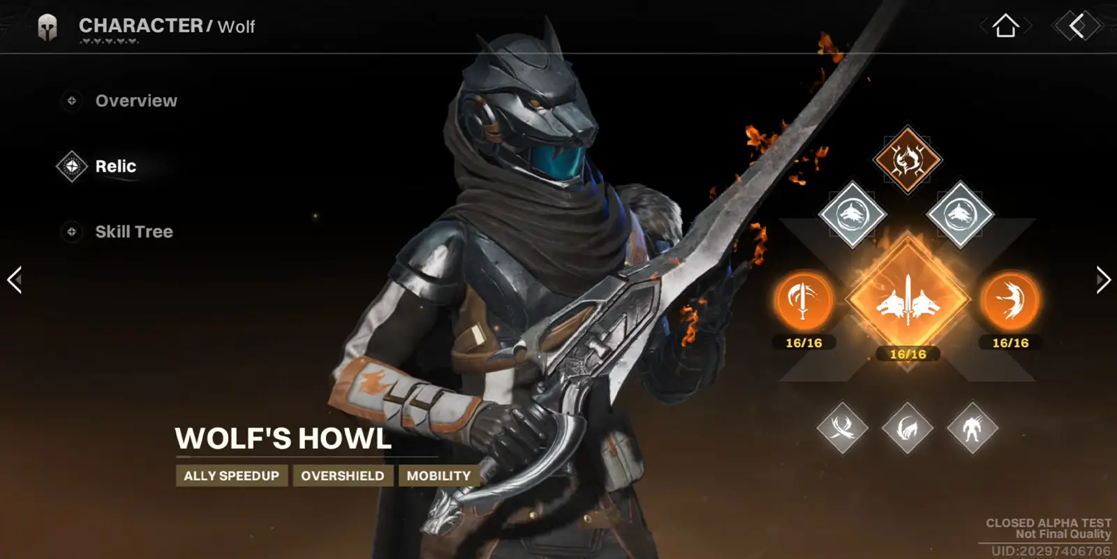 Destiny Rising Hero: Wolf's Relic and Abilities Explained