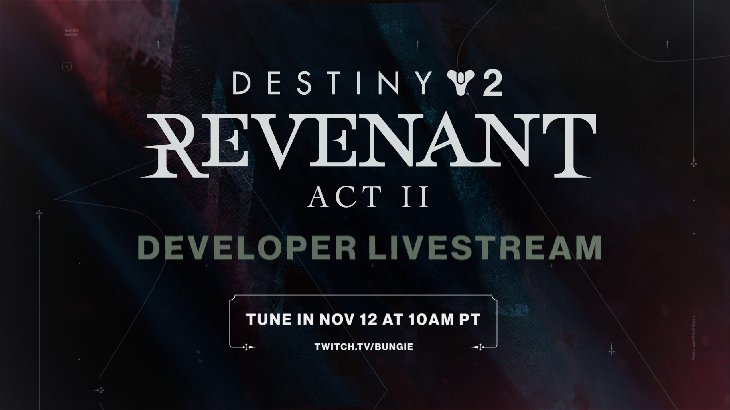 Destiny 2 Revenant Act 2 Reveal Livestream Announced For Next Week