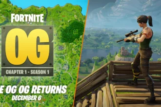 Fortnite OG Is Back for Good, Epic Games Confirms Permanent Return Next Month