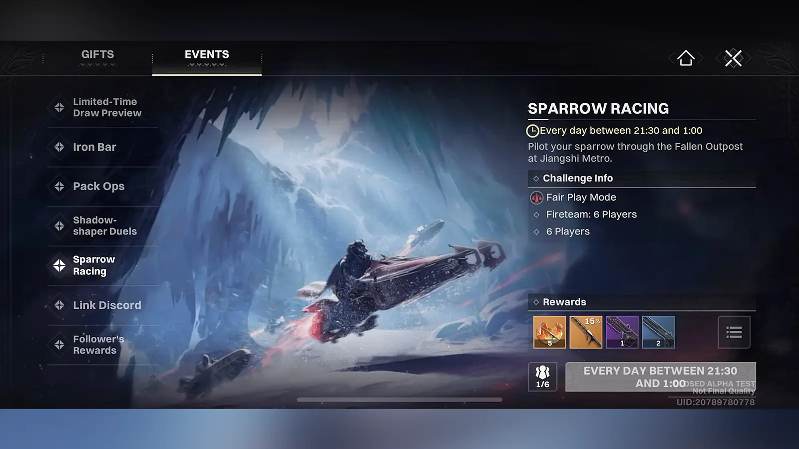 Sparrow Racing Returns… In Destiny: Rising, Not Destiny 2