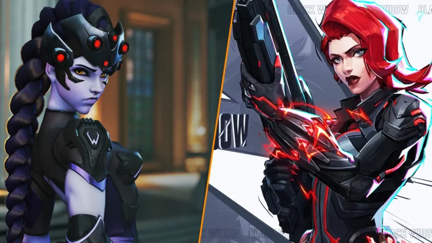 Ex-Blizzard President Calls Marvel Rivals "A Clear Copy" Of Overwatch, Points To Black Widow and Widowmaker Similarities