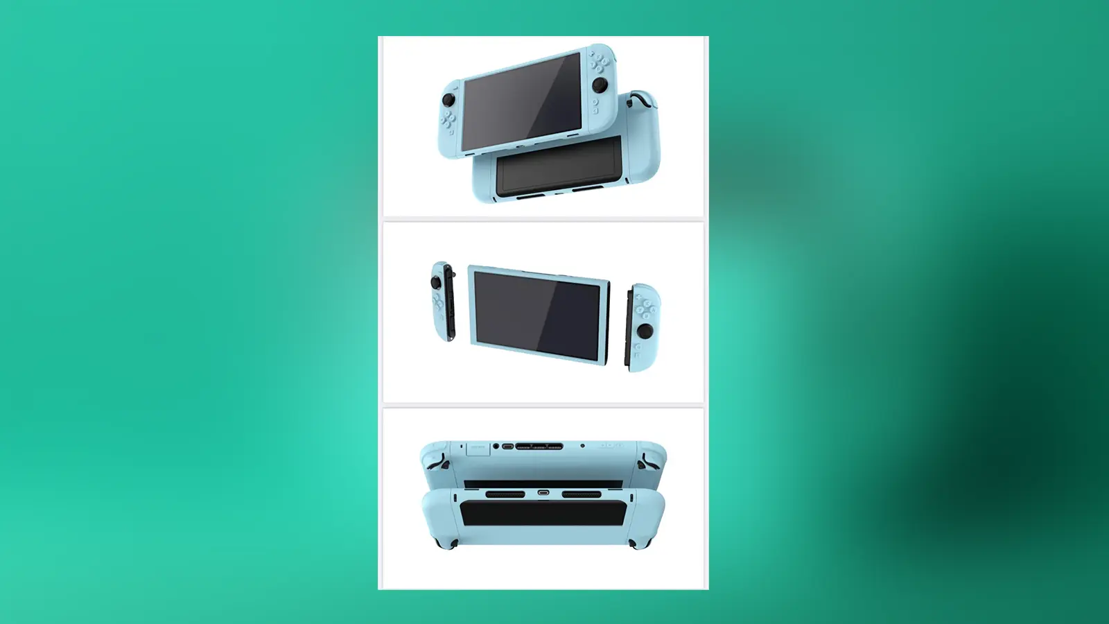 Nintendo Switch 2 Leaked Images Showcase Redesigned Console, New Features, And Six Unique Cases