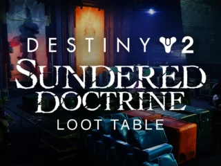 Destiny 2 Sundered Doctrine Loot Table: Dungeon Weapons And Armor