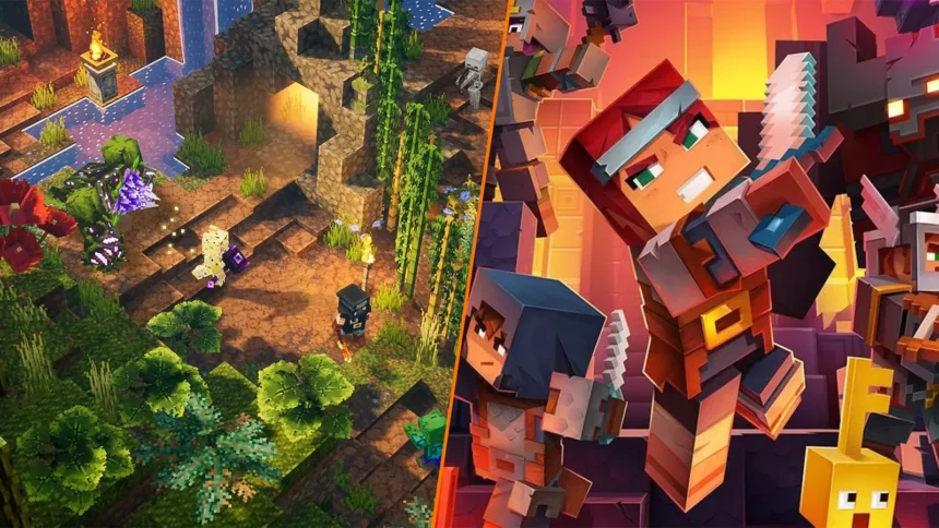 Minecraft Spicewood Leak Reveals It Is a Sequel to Minecraft Dungeons, New Locations Revealed