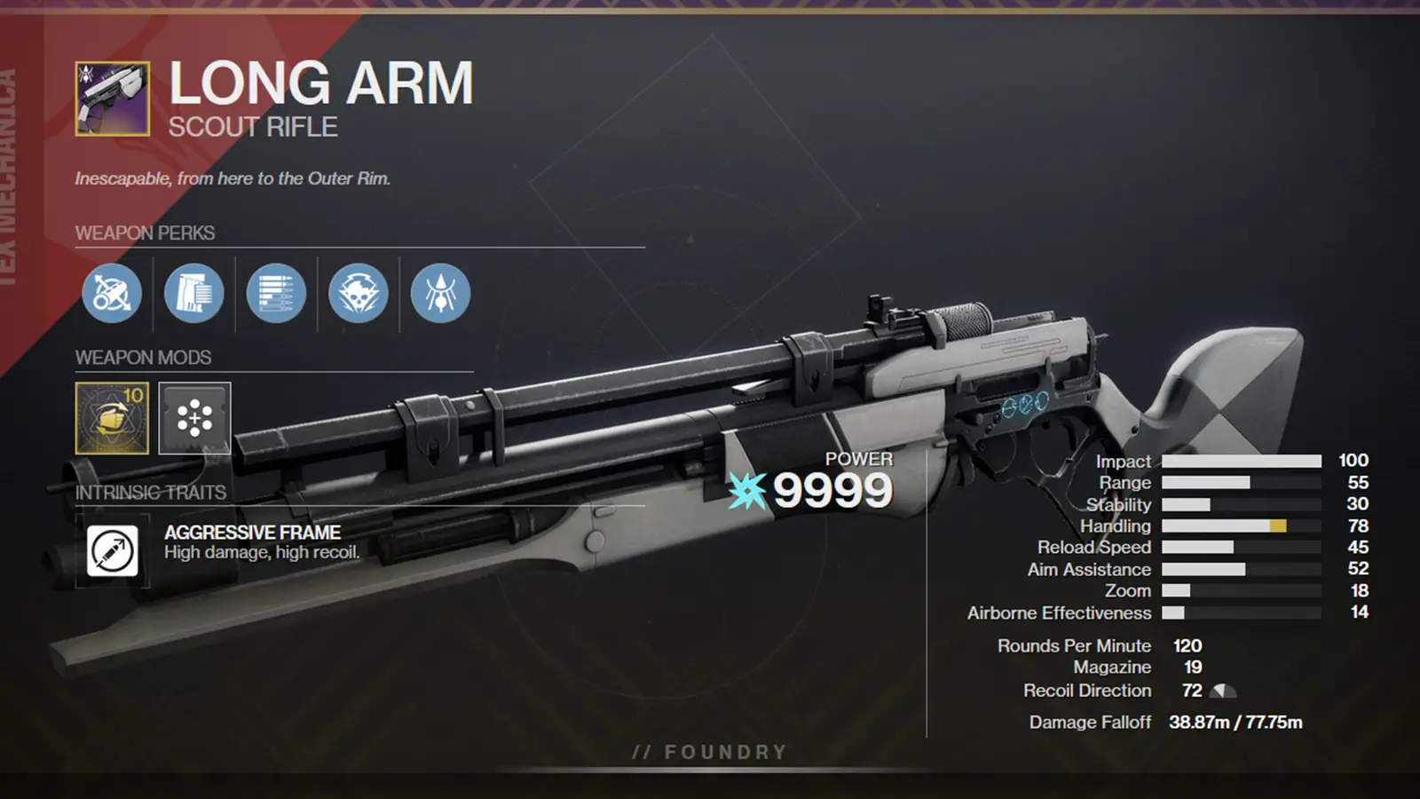 Destiny 2 Long Arm PvP & PvE God Rolls - Rite of the Nine