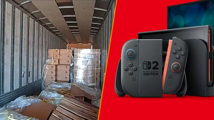 Over 2,800 Nintendo Switch 2 Consoles Stolen During Transport, Worth $1.4 Million – Report