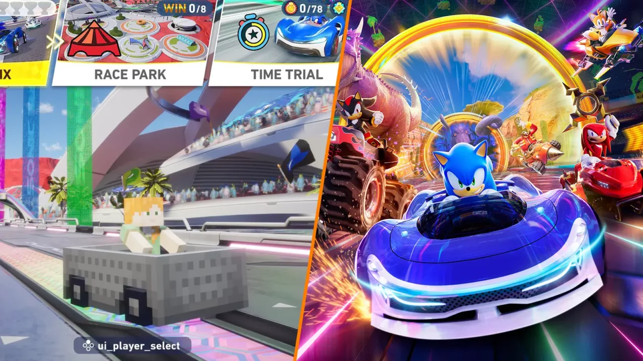 Massive Sonic Racing CrossWorlds Leak Reveals TMNT, SpongeBob, Avatar, and Minecraft Crossovers With Full Gameplay Footage