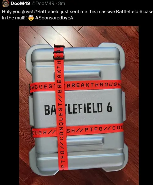 Battlefield 6 confirmed: Official name Lecks as an influencer accidentally shares the promo case and soon reveal
