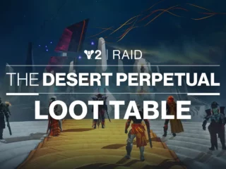 Destiny 2 Desert Perpetual Loot Table: Raid Weapons and Armor