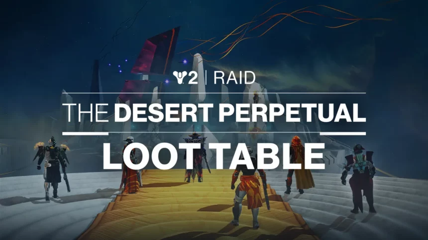 Destiny 2 Desert Perpetual Loot Table: Raid Weapons and Armor