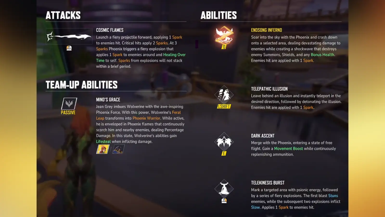 Marvel Rivals Phoenix Abilities: Full Jean Grey Powers Explained