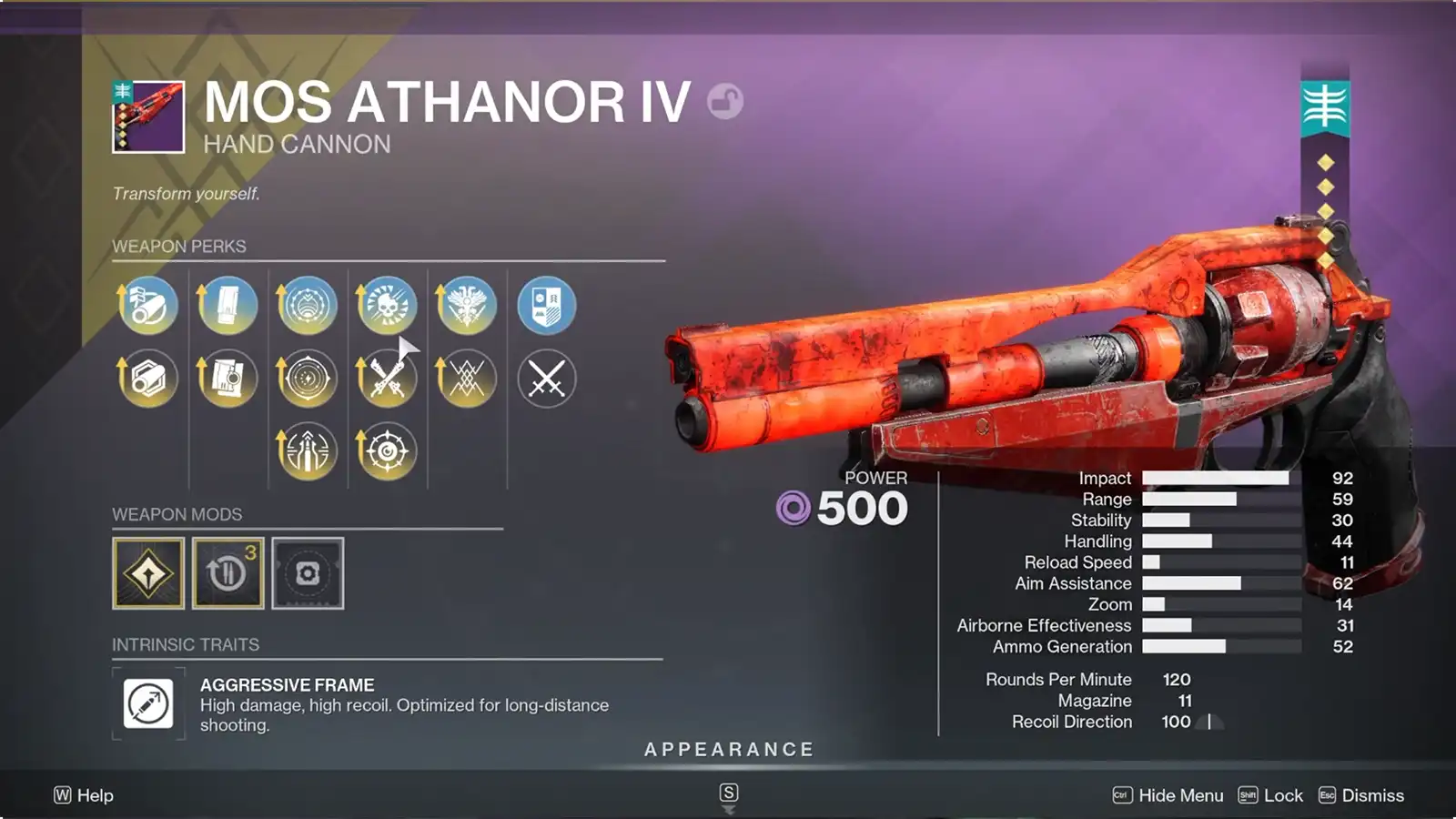 Destiny 2 Renegades: All Weapons and Perks Detailed