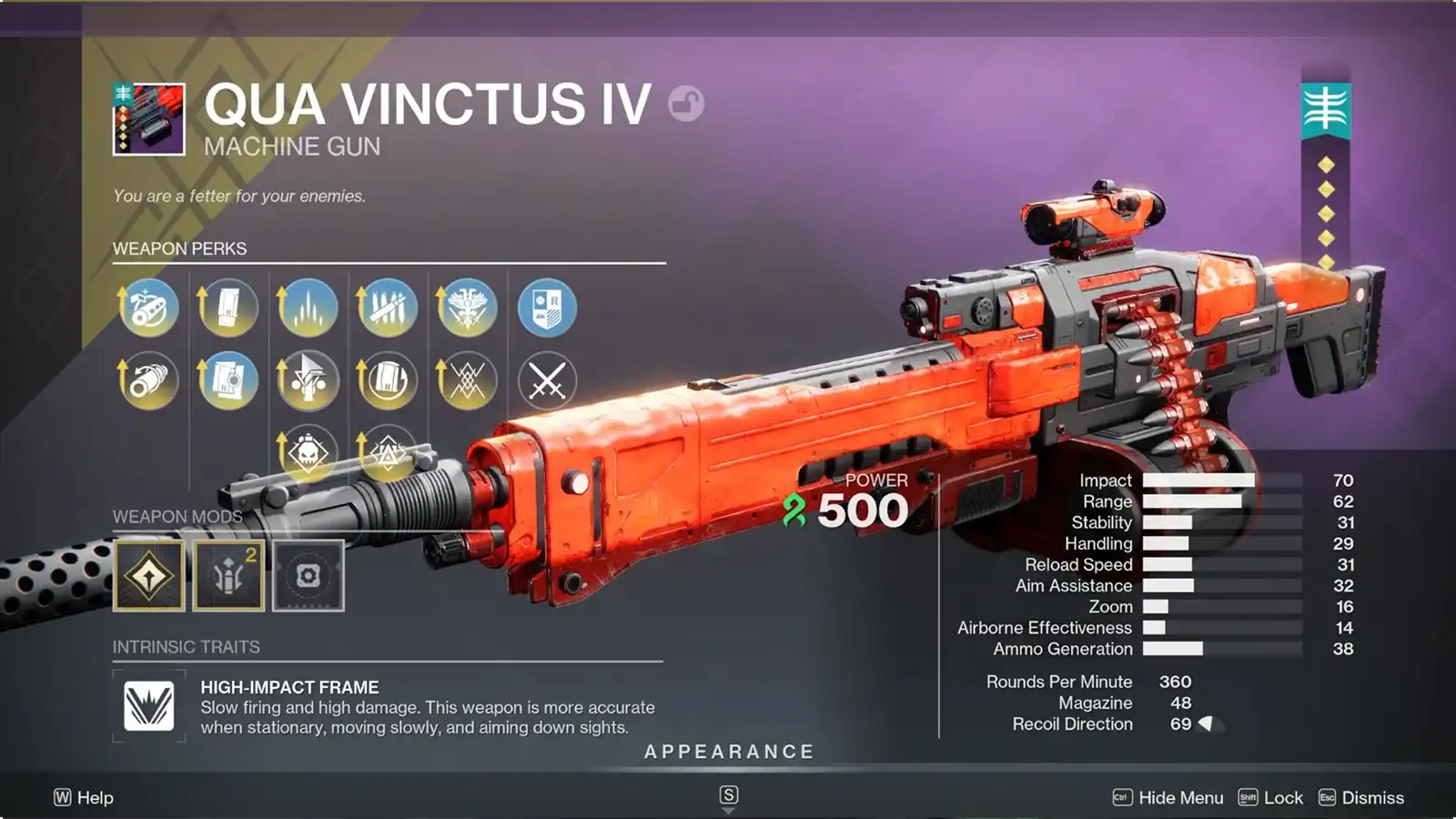 Destiny 2 Renegades: All Weapons and Perks Detailed