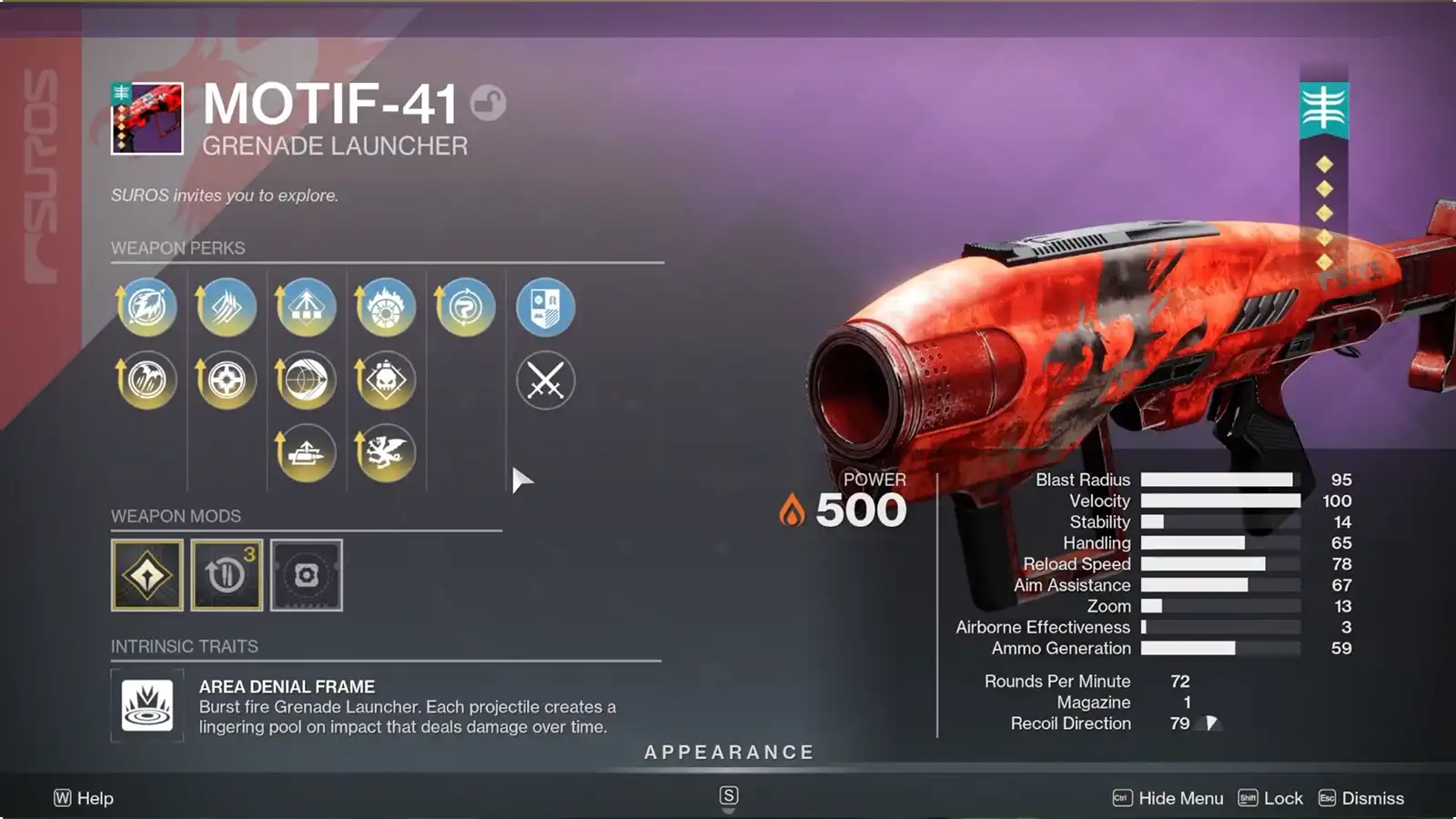 Destiny 2 Renegades: All Weapons and Perks Detailed