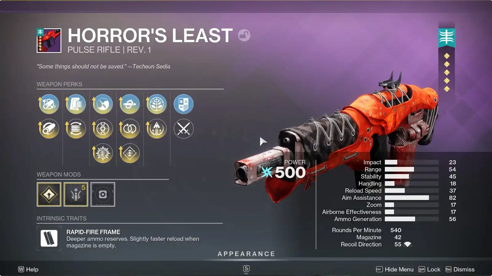 Destiny 2 Renegades: All Weapons and Perks Detailed