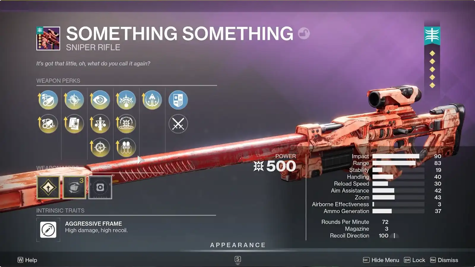 Destiny 2 Renegades: All Weapons and Perks Detailed