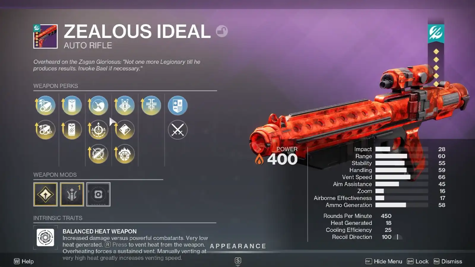 Destiny 2 Renegades: All Weapons and Perks Detailed