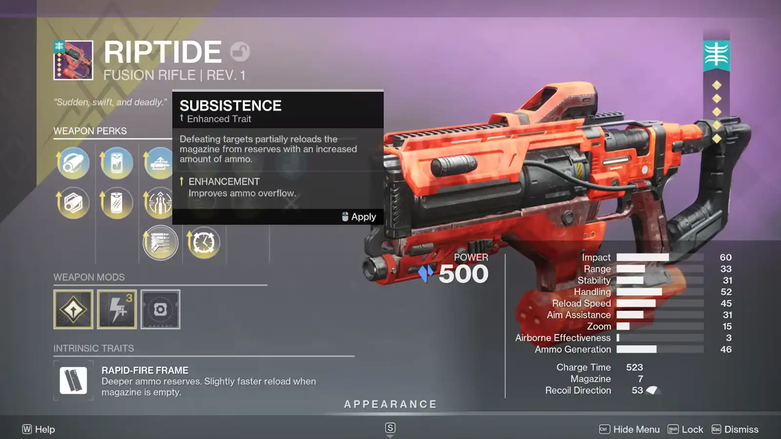 Destiny 2 Renegades: All Weapons and Perks Detailed