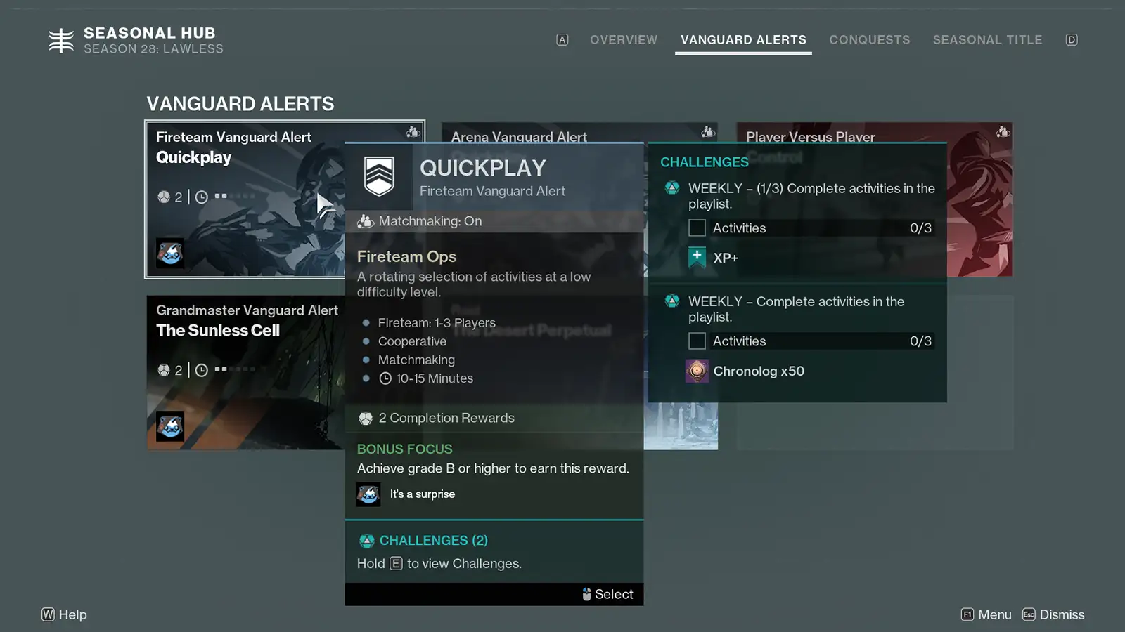 Destiny 2 Announces Vanguard Alerts Weekly Activities Coming in Renegades, Here’s How It Works
