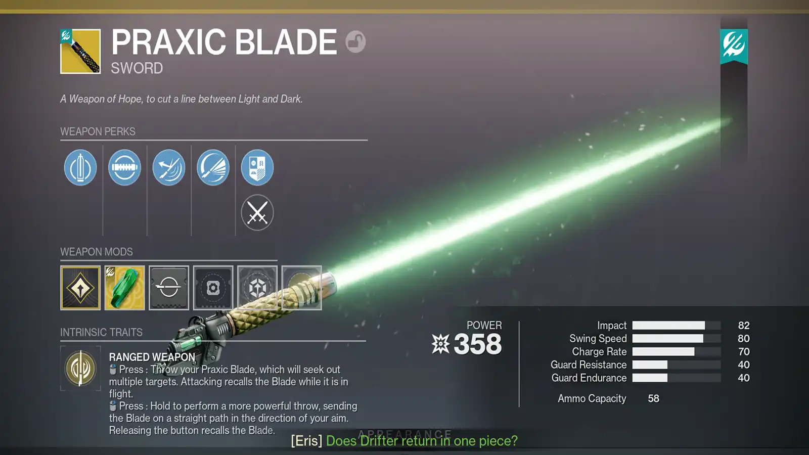 Destiny 2: How To Get Praxic Blade Lightsaber Exotic Sword - Complete Guide