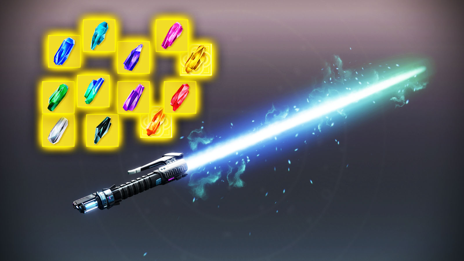 Destiny 2 Praxic Blade Dark Matter Crystals - All 12 Colors And How To ...