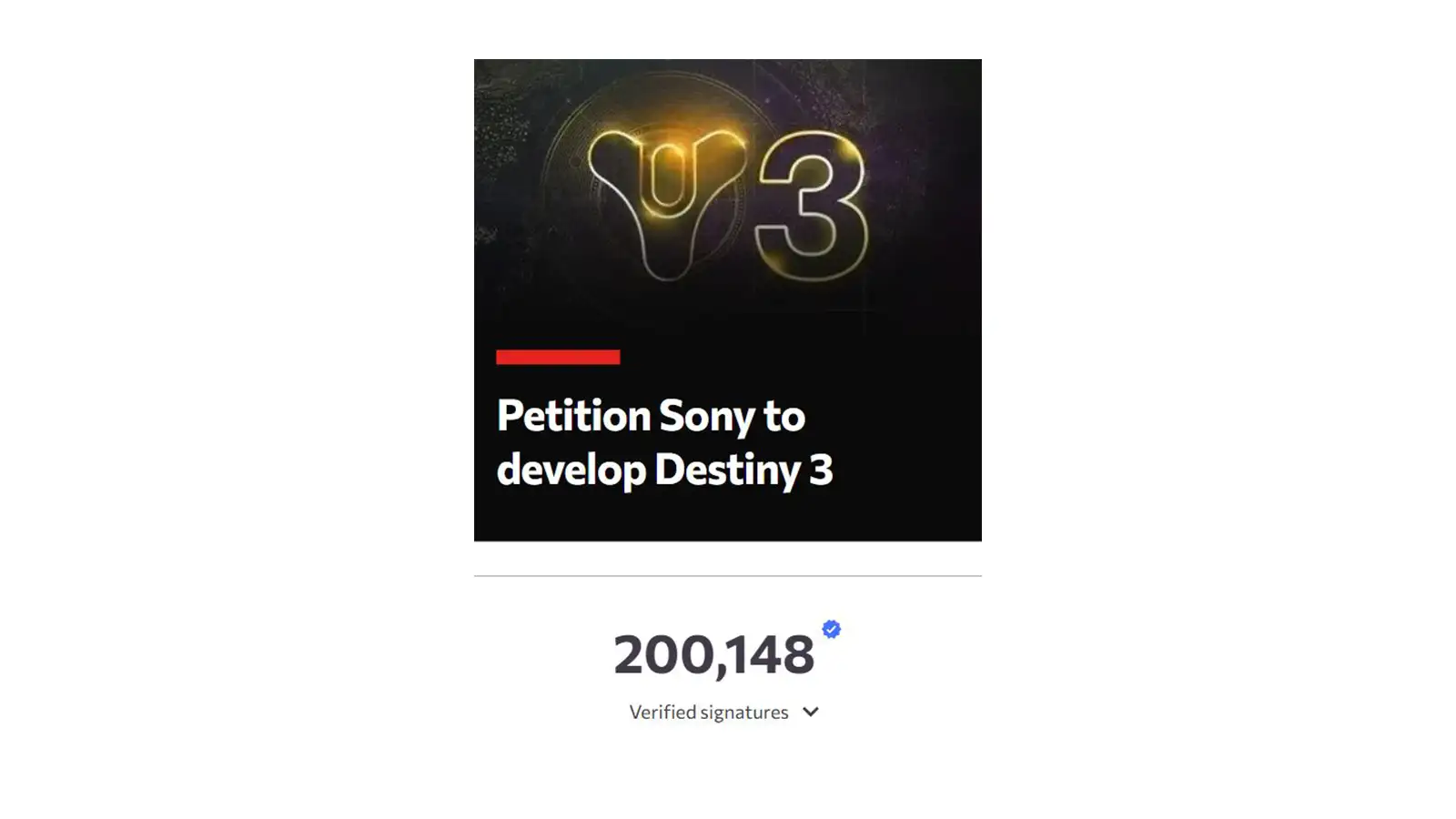 Destiny 3 Demand Grows Louder As Petition Hits 200,000 Signatures Ahead Of June 9 Player Rally