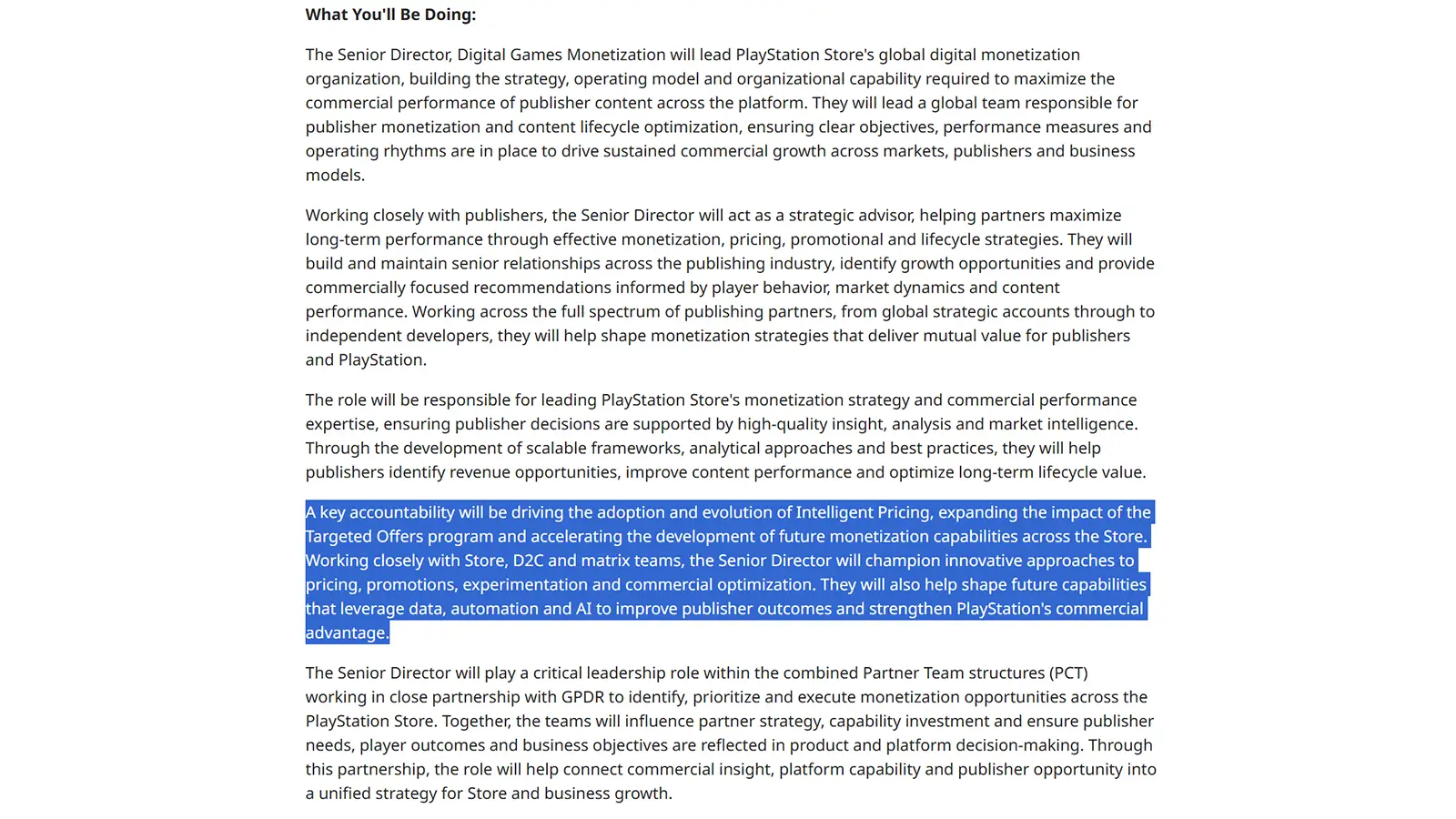 PlayStation Store's controversial dynamic pricing experiments could be just the start, as Sony looks to expand its "Intelligent Pricing" and Targeted Offers programs